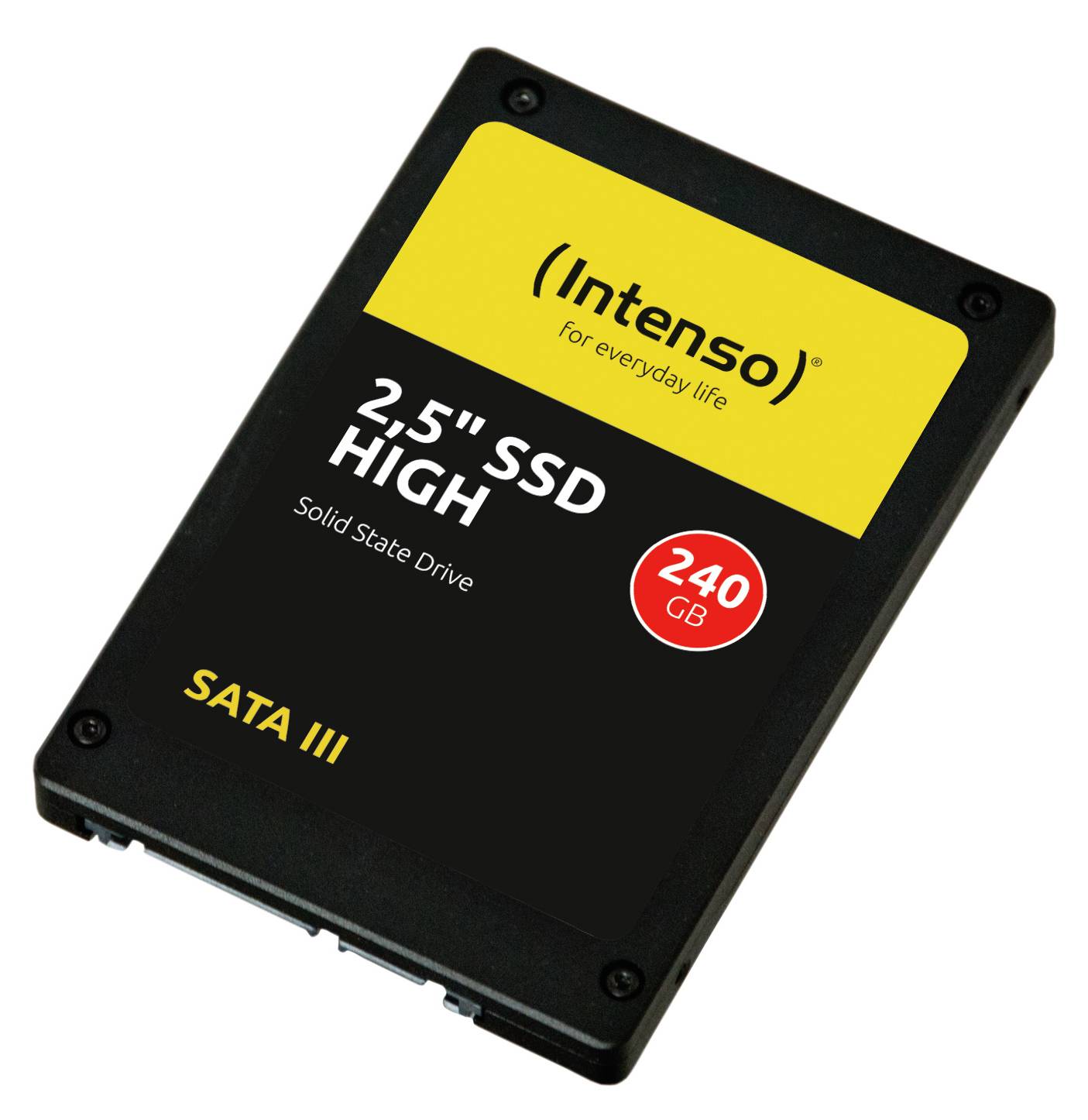 Intenso High Performance 240 GB Interne SATA SSD 6.35 cm (2.5 Zoll) SATA 6 Gb/s Retail 3813440