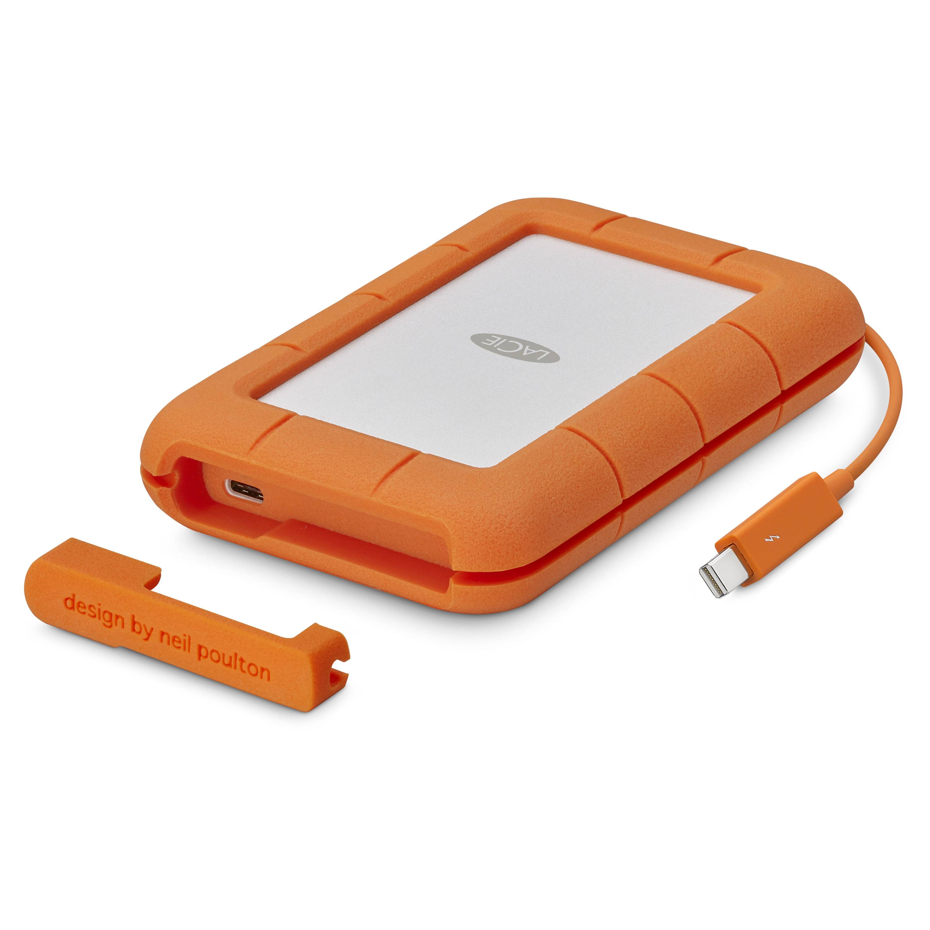 LaCie Rugged 5TB Externe Festplatte 6.35cm (2.5 Zoll) USB-C® (USB 3.2 Gen 1) Silber STFR5000800