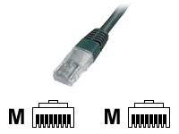 Digitus DK-1511-005/BLACK RJ45 Netzwerkkabel, Patchkabel CAT 5e U/UTP 0.50 m Schwarz 1 St.