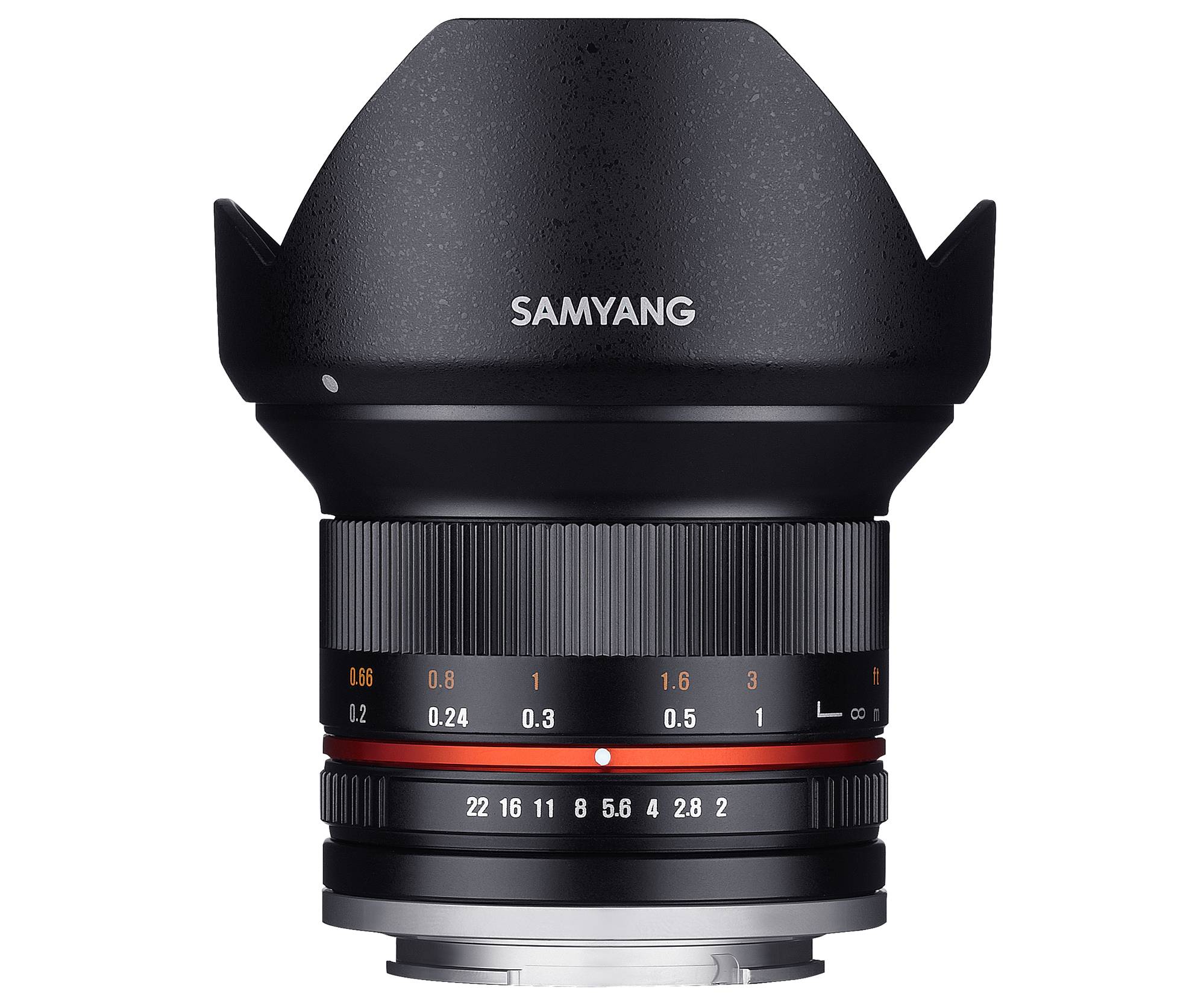 Samyang 1626236 Weitwinkel-Objektiv f/22 - 2.0 12 mm