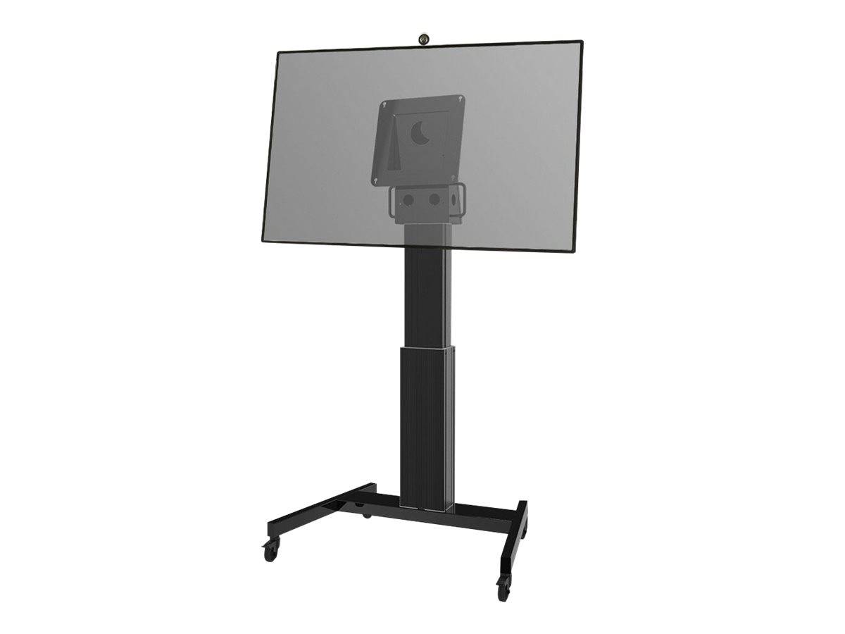 Neomounts NM-HUB2LIFTBLACK 1fach Monitor-Standfuß 127,0 cm (50") - 129,5 cm (51") Schwarz Neigbar, Stand