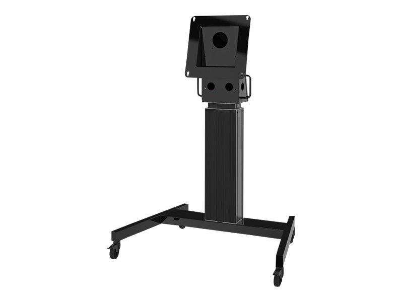 Neomounts NM-HUB2LIFTBLACK 1fach Monitor-Standfuß 127,0 cm (50") - 129,5 cm (51") Schwarz Neigbar, Stand