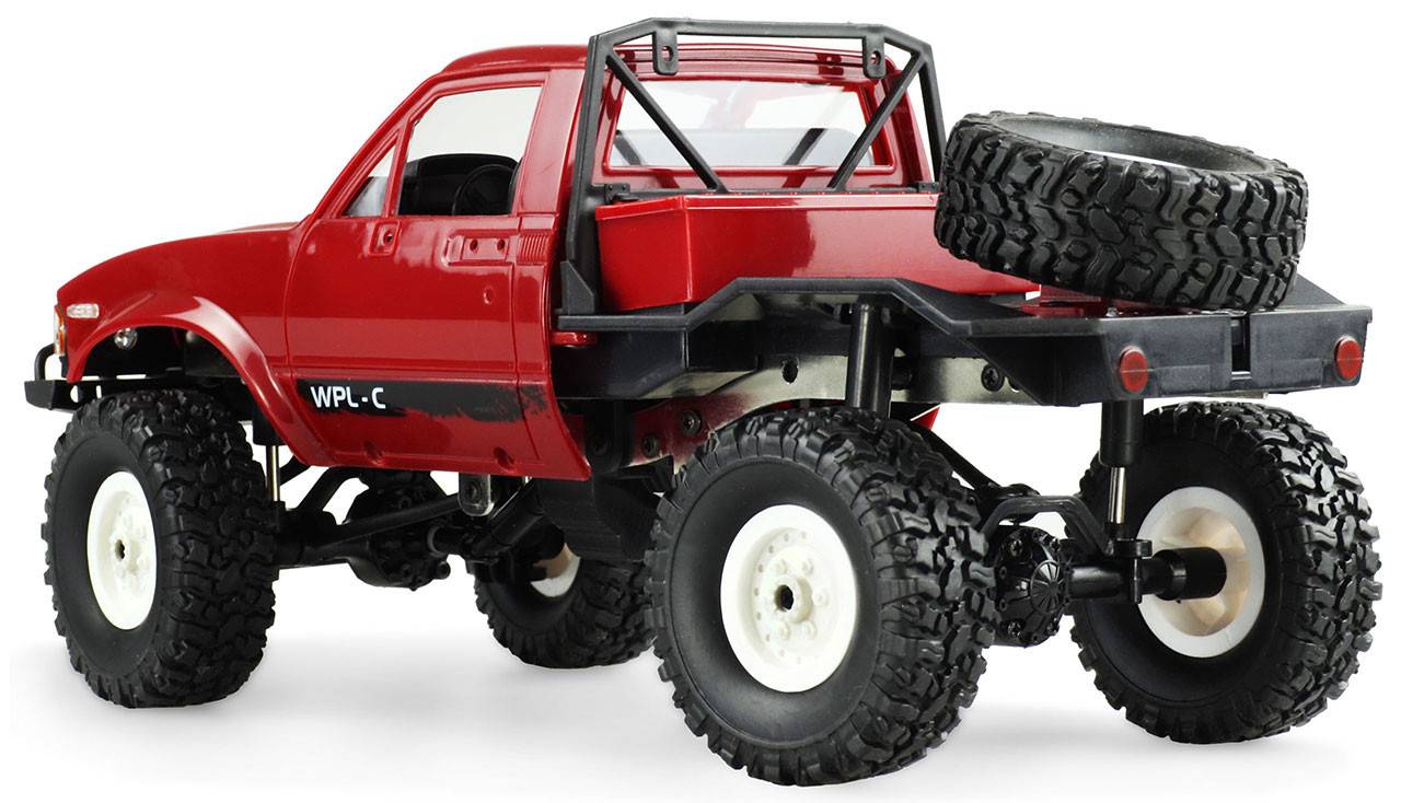 Amewi 22351, Pickup-LKW, Elektromotor, 1:16, Betriebsbereit (RTR), Schwarz, Rot, Allradantrieb