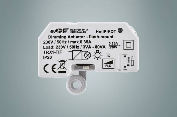 Homematic IP Funk Dimmaktor mit Dimmfunktion HmIP-FDT