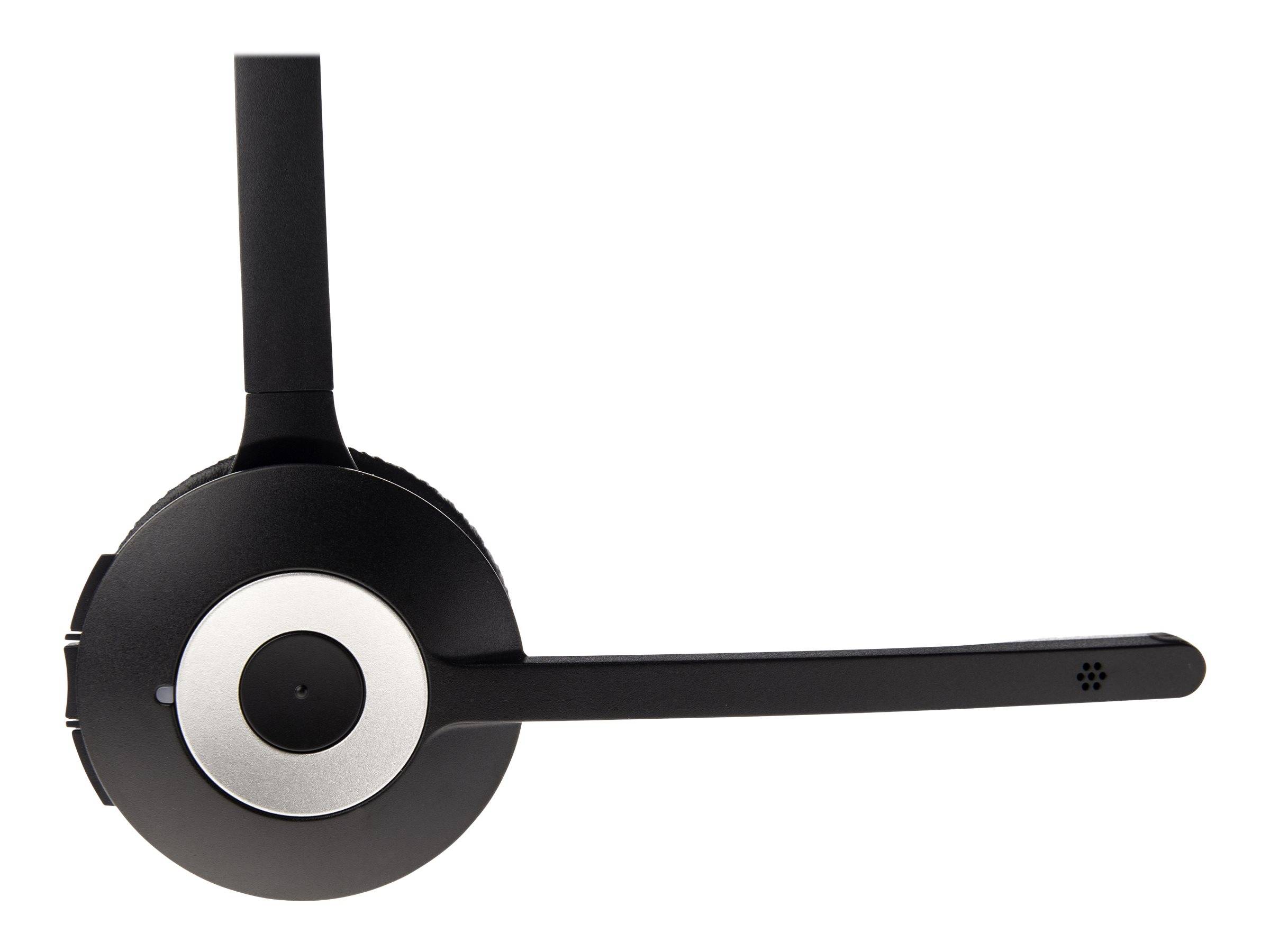 Jabra PRO 920 Duo On Ear Headset DECT Duo Schwarz Noise Cancelling Telefon