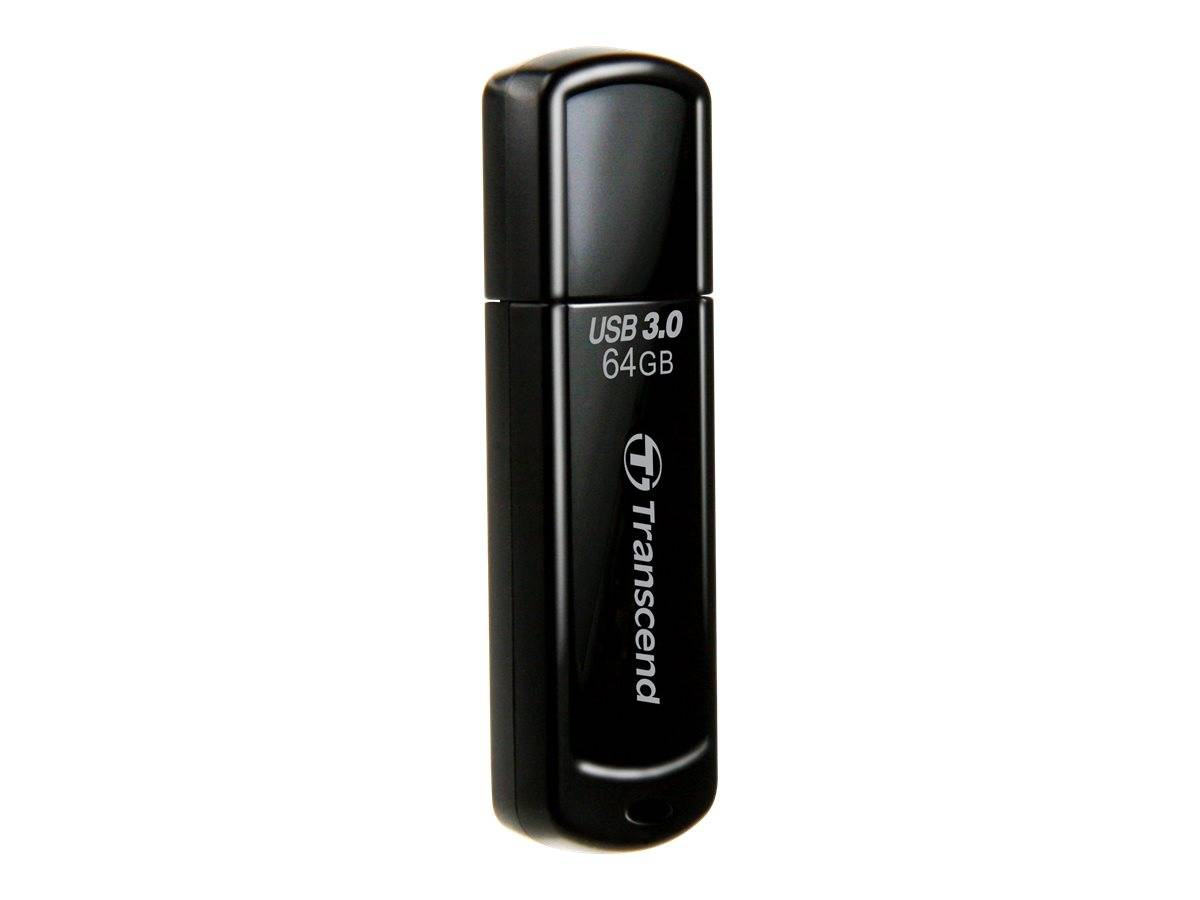Transcend JetFlash® 700 USB-Stick 64 GB Schwarz TS64GJF700 USB 3.2 Gen 1 (USB 3.0)
