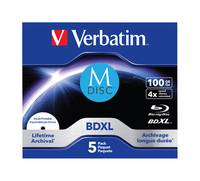 Verbatim 43834 M-DISC Blu-ray Rohling 100GB 1 St. Jewelcase Bedruckbar