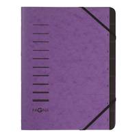 PAGNA Ordnungsmappe "Sorting File", 7 Fächer, violett (64005810)