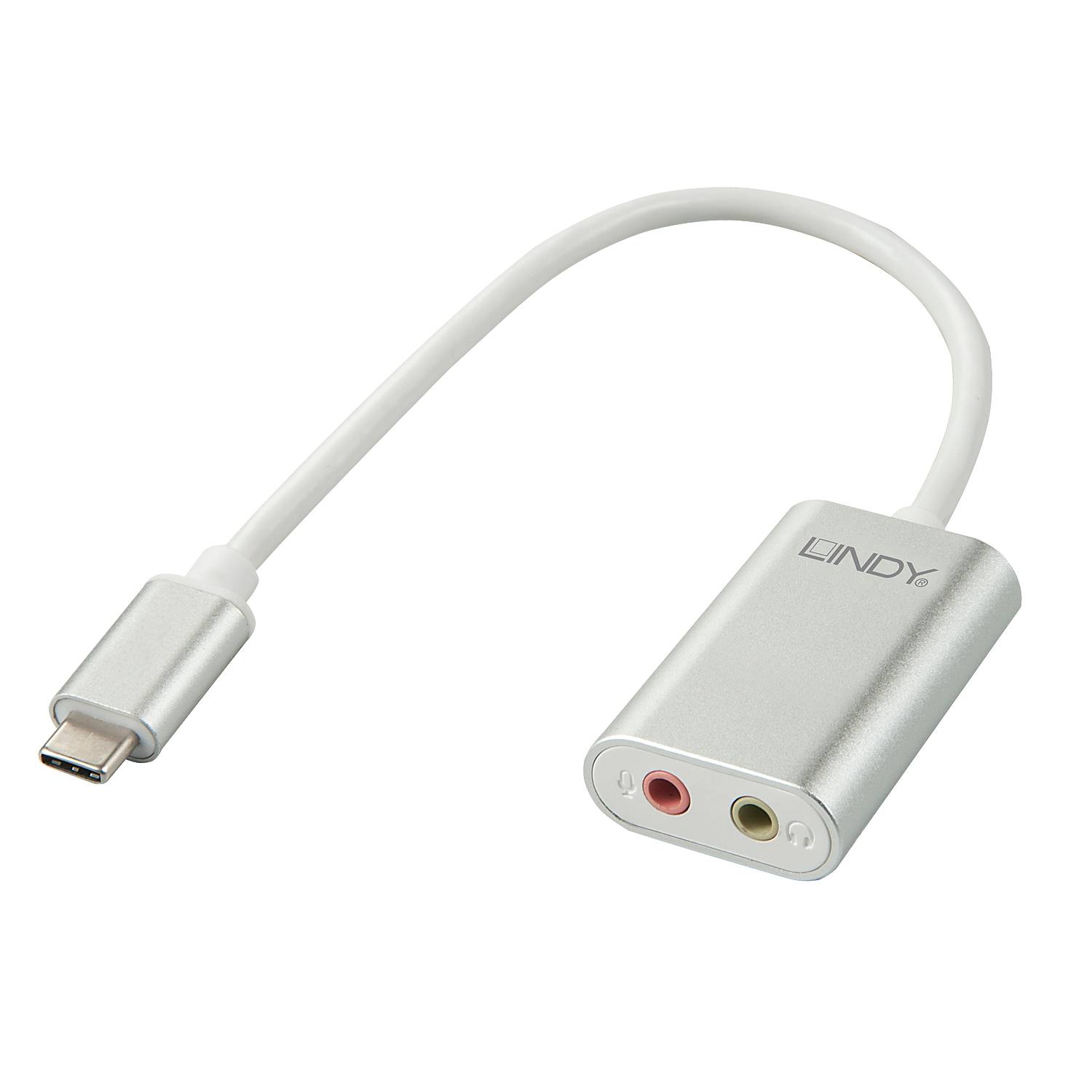LINDY AV Konverter 42711 [USB-C® - Klinke]