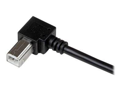 StarTech.com 3m USB 2.0A auf B Kabel rechts gewinkelt - St/St - USB Druckerkabel - USB-Kabel - USB Typ B (M)