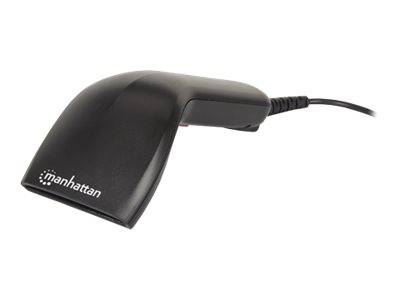 Manhattan 178488 USB-Kit Barcode-Scanner Kabelgebunden 1D CCD Schwarz Hand-Scanner USB