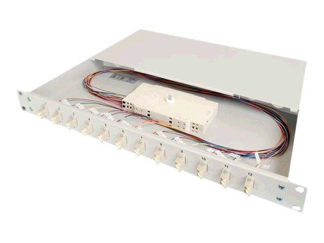 Digitus DN-96332/9 LWL-Patchpanel 24 Port LC Bestückt 1 HE