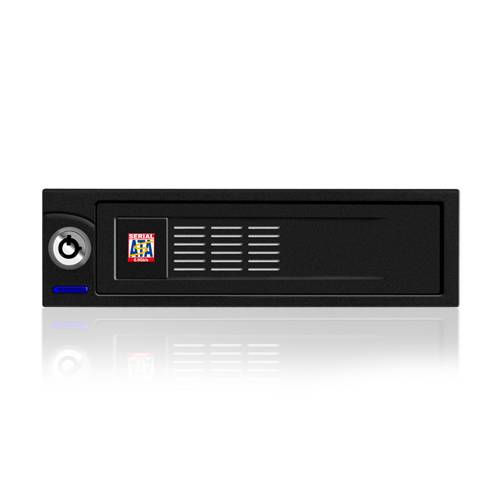 IB-170SK-B, Wechselrahmen, 1x 3,5" SATA I/II/III oder SAS HDD zu 1x SATA Host