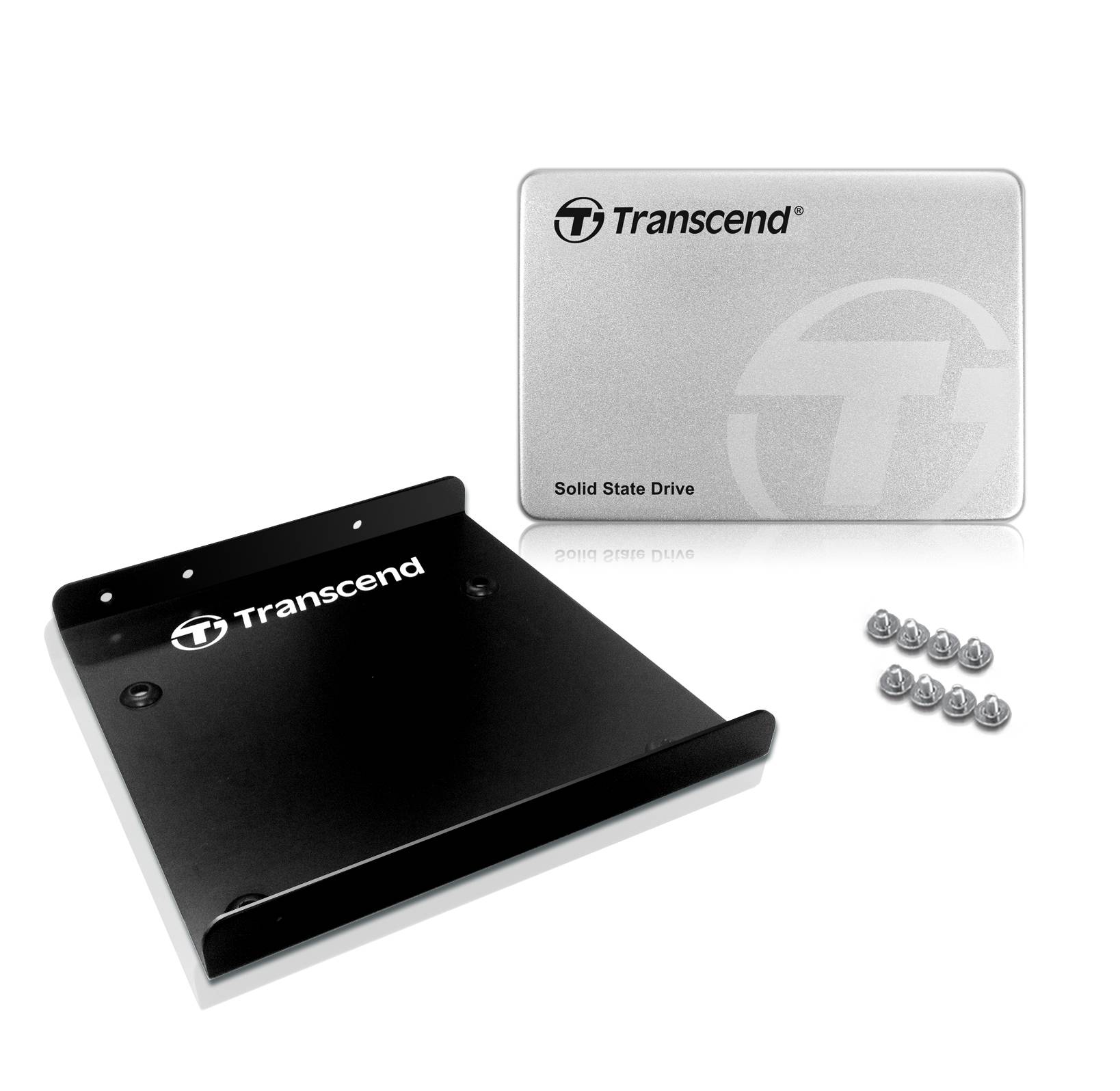 Transcend SSD370S 512 GB Interne SATA SSD 6.35 cm (2.5 Zoll) SATA 6 Gb/s Retail TS512GSSD370S