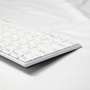 LogiLink ID0109 Funk Tastatur, Maus-Set Deutsch, QWERTZ Weiß