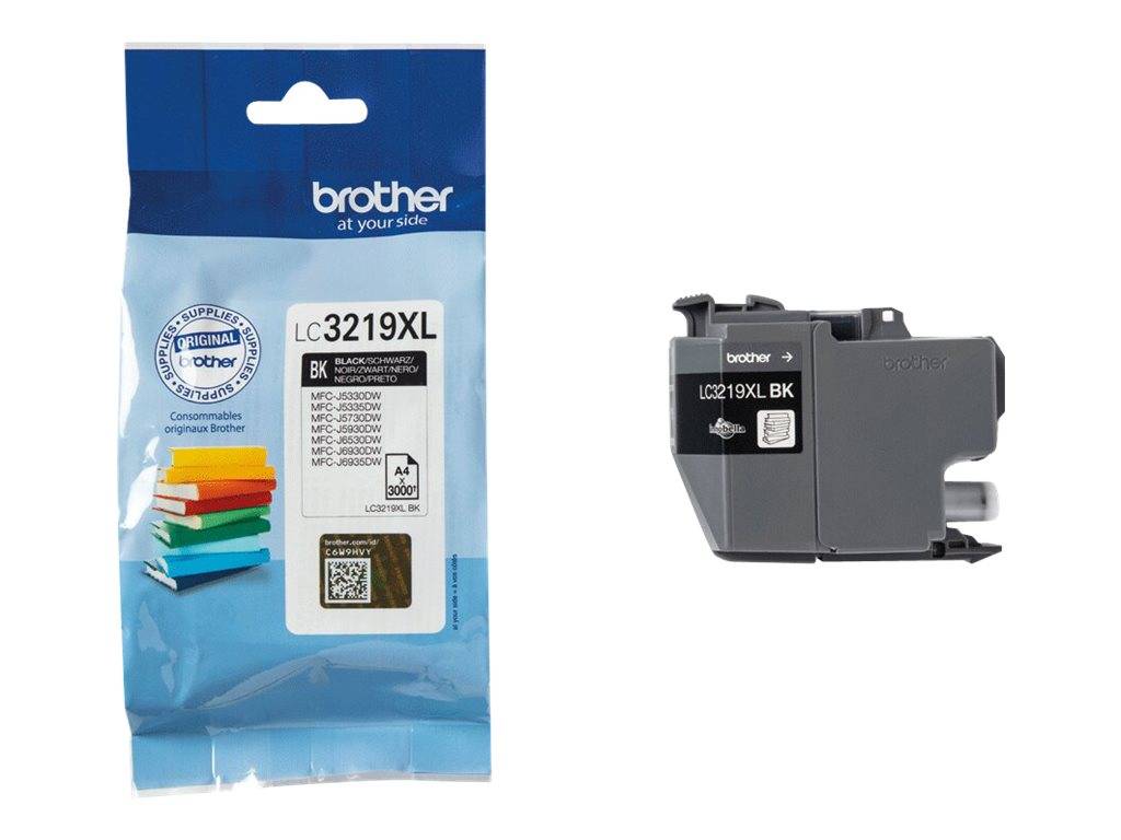 Brother Druckerpatrone LC-3219XLBK Original Schwarz LC3219XLBK