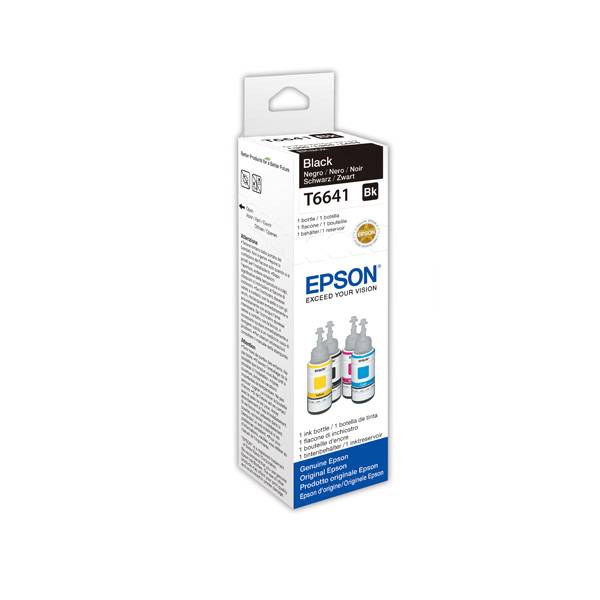 Epson C13T66414010 664 EcoTank Nachfülltinte Original Epson Schwarz 70 ml