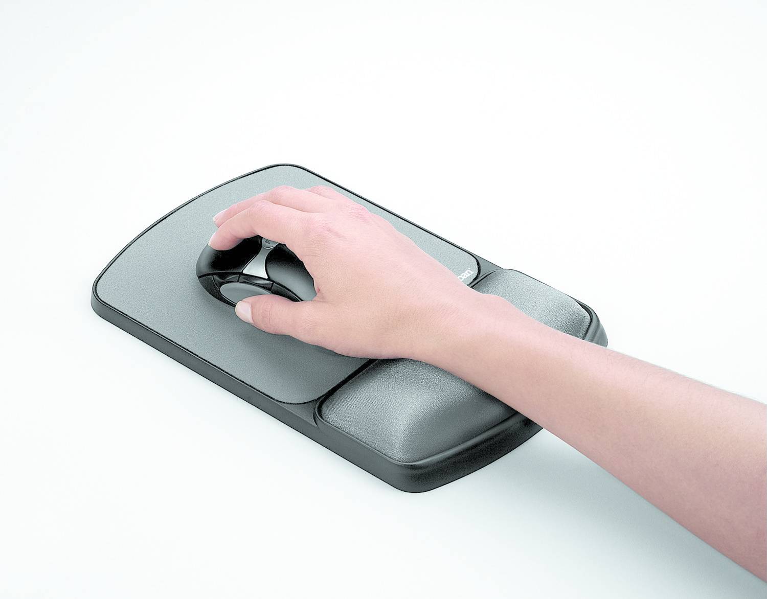 Fellowes Premium Gel Graphite - Mauspad mit Handgelenkpolsterkissen