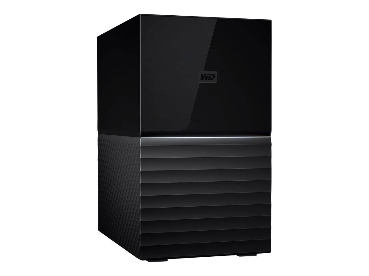 WD My Book Duo 24 TB Externe Festplatte 8.9 cm (3.5 Zoll) USB-C® USB 3.2 (Gen 2), USB 3.2 Gen 1 (USB 3.0) Schwarz WDBFBE0240JBK-EESN
