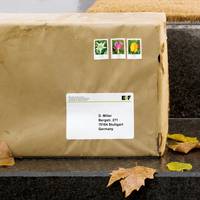 HERMA Folienetikett 8332 99,1x93,1mm weiß 150 St./Pack.