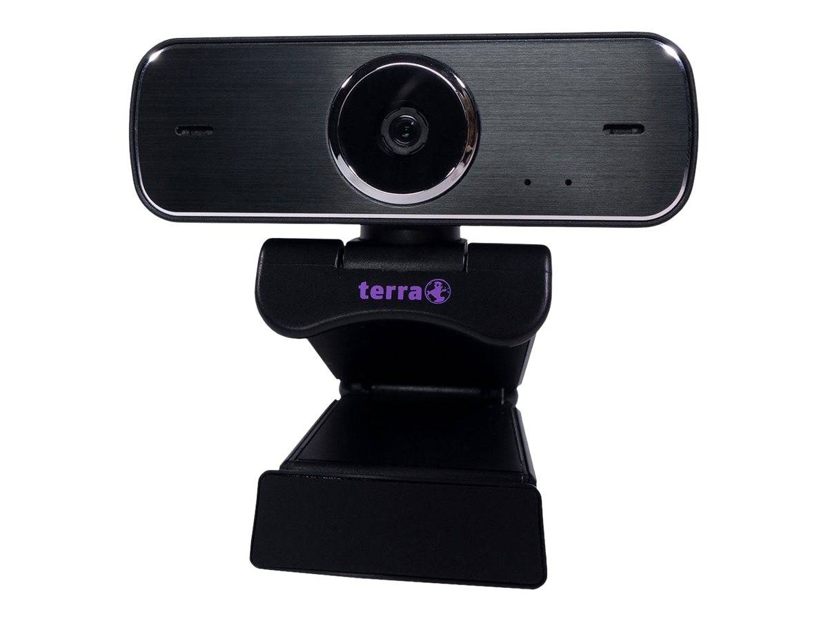 Terra JP-WTFF-1080HD HD-Webcam 1920 x 1080 Pixel Standfuß