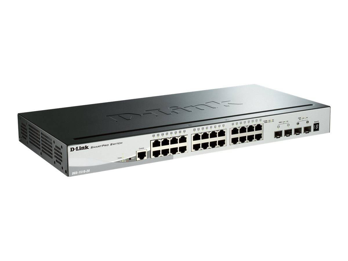 D-Link SmartPro DGS-1510-28X - Switch - L3 - managed