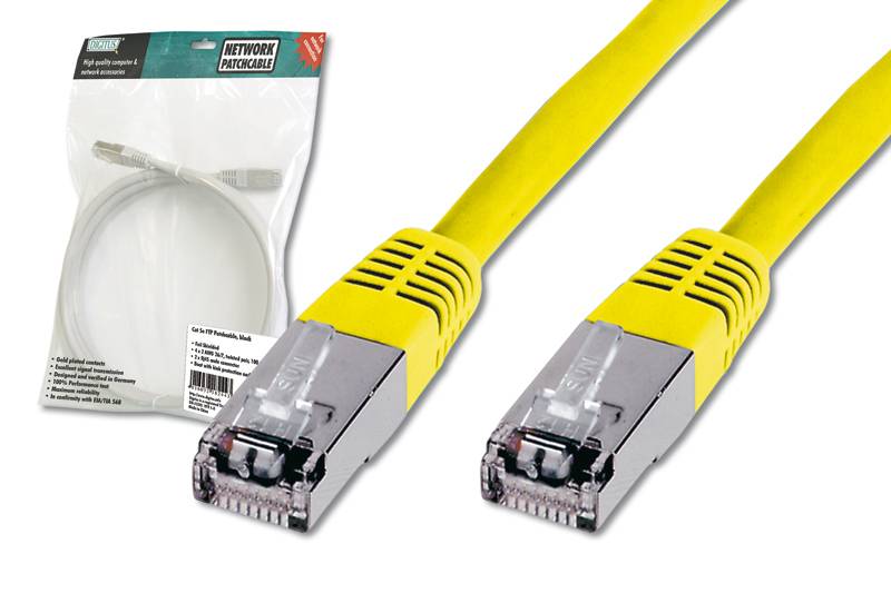 DIGITUS - CAT 5e SF/UTP Patchkabel