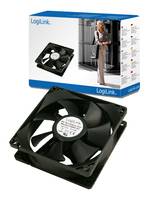 LogiLink FAN101 PC-Gehäuse-Lüfter Schwarz (B x H x T) 80 x 80 x 25 mm