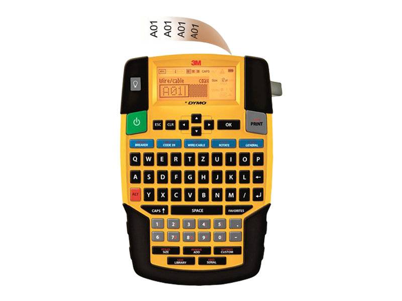 DYMO RHINO 4200 Beschriftungsgerät Geeignet für Schriftband: IND 6 mm, 9 mm, 12 mm, 19 mm