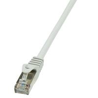 LogiLink CP1102D RJ45 Netzwerkkabel, Patchkabel CAT 5e SF/UTP 15.00 m Grau 1 St.