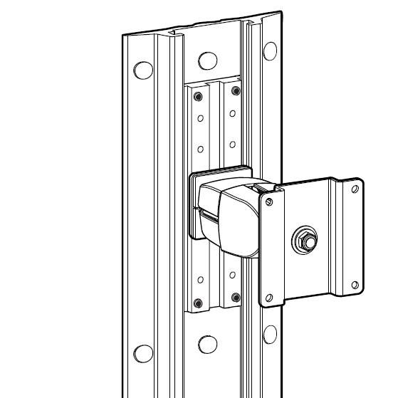 Ergotron Alu-Profilschiene Passend für Serie (Halter): Ergotron ARMS Halterungen Aluminium