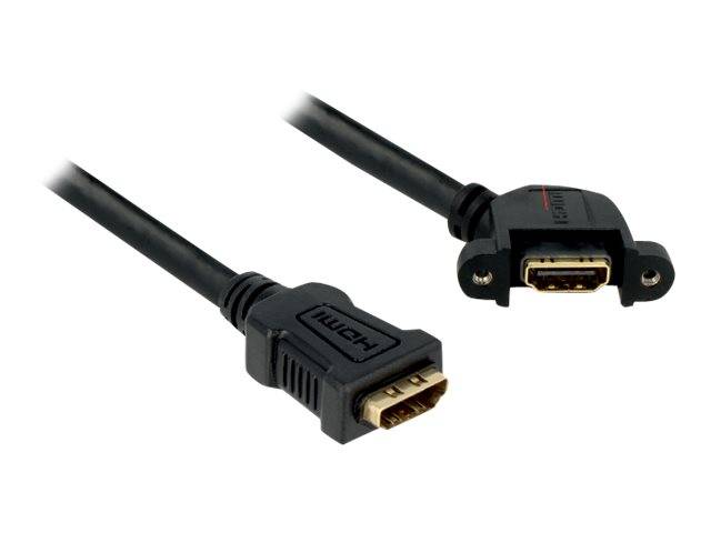 DeLOCK HDMI A Buchse > HDMI A Buchse - HDMI-Kabel - HDMI (W)