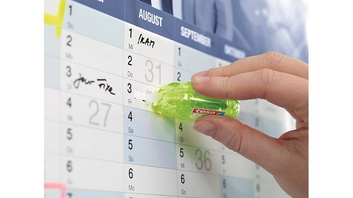 tesa 59814-00000-00 Korrekturroller ecoLogo® Blau (L x B) 6 m x 5 mm 1 St.