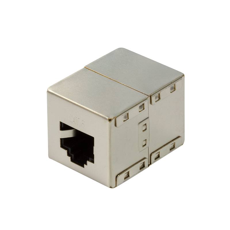 LogiLink Professional Patchkabelverbinder Cat.6, geschirmt, Metallgehäuse