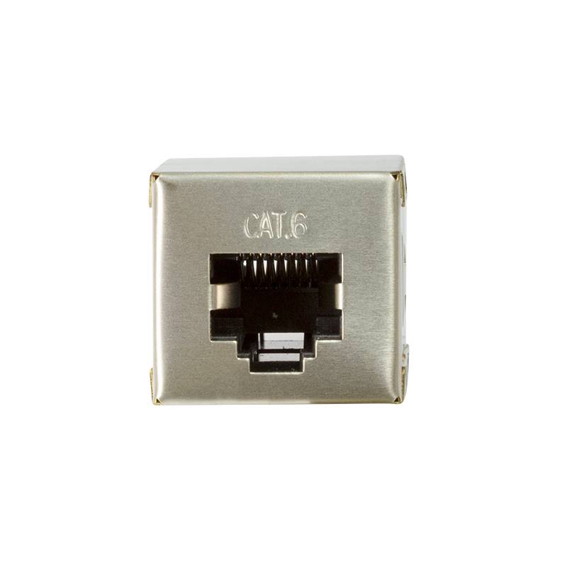 LogiLink Professional Patchkabelverbinder Cat.6, geschirmt, Metallgehäuse