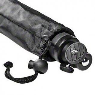 Walimex Easy Tisch- & Kamerastativ Tischstativ 1/4 Zoll Arbeitshöhe=35 - 38 cm Schwarz inkl. Tasche
