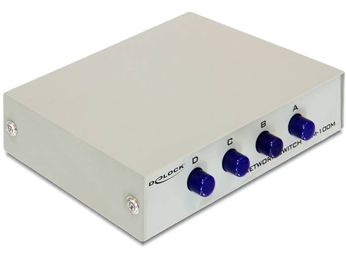 Delock 87588 87588 Netzwerk Switch 4 Port 100 MBit/s
