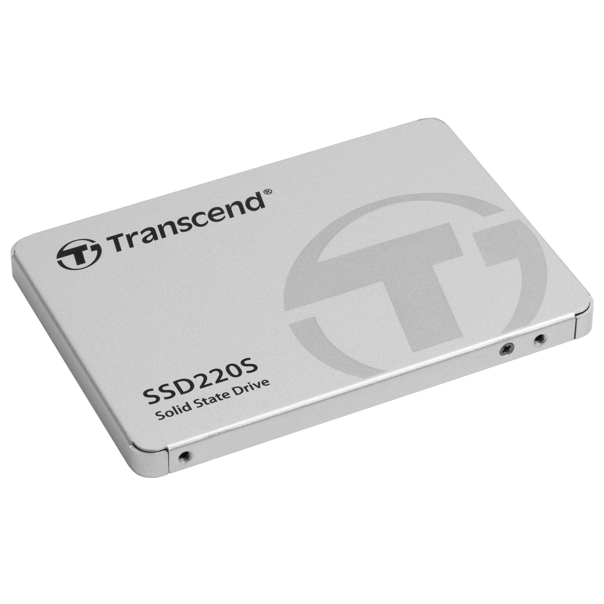 Transcend 220S 480 GB Interne SATA SSD 6.35 cm (2.5 Zoll) SATA 6 Gb/s Retail TS480GSSD220S
