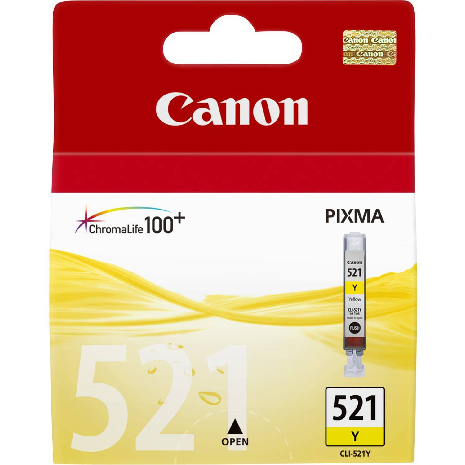 Canon CLI-521Y - 9 ml - Gelb - Original - Tintenbehälter - für PIXMA iP3600 - iP