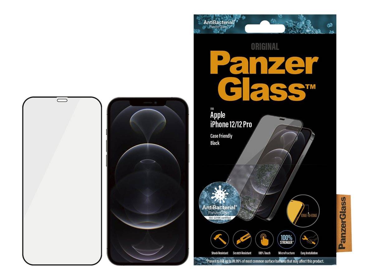 PanzerGlass Edge2Edge Displayschutzglas iPhone 12, iPhone 12 Pro 1 St. 2711