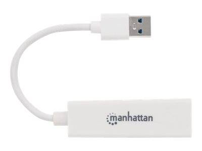 Manhattan Gigabit Ethernet Adapter Netzwerkadapter 1 GBit/s USB 3.2 Gen 1 (USB 3.0)