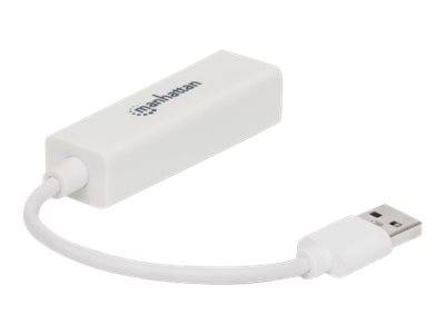 Manhattan Gigabit Ethernet Adapter Netzwerkadapter 1 GBit/s USB 3.2 Gen 1 (USB 3.0)