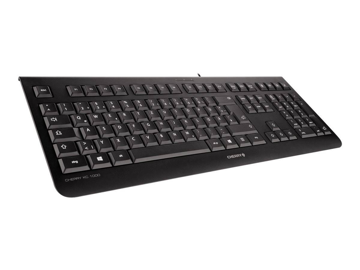 Cherry KC 1000 Corded Keyboard, USB, schwarz