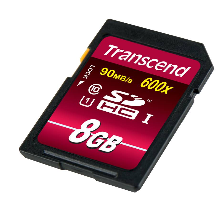 Transcend Ultimate SDHC-Karte Industrial 8 GB Class 10, UHS-I