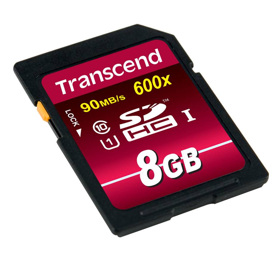 Transcend Ultimate SDHC-Karte Industrial 8 GB Class 10, UHS-I