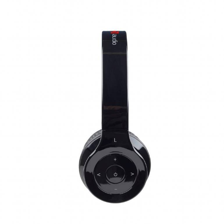 Gembird BHP-BER On Ear Kopfhörer Bluetooth® Schwarz Headset