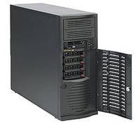 Supermicro SuperChassis 733TQ-668B Midi-Tower PC-Gehäuse Schwarz