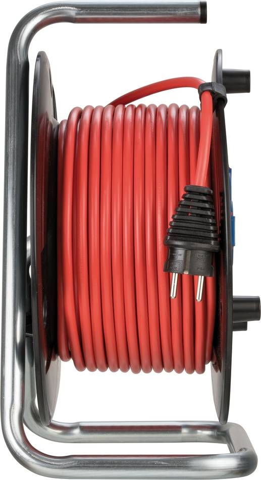 Brennenstuhl 1098540001 Kabeltrommel 40.00 m Rot (matt) Schutzkontakt-Stecker