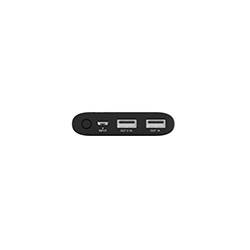 TERRATEC P80 Slim - Powerbank - 8000 mAh - 2.4 A - 2 Ausgabeanschlussstellen (USB)