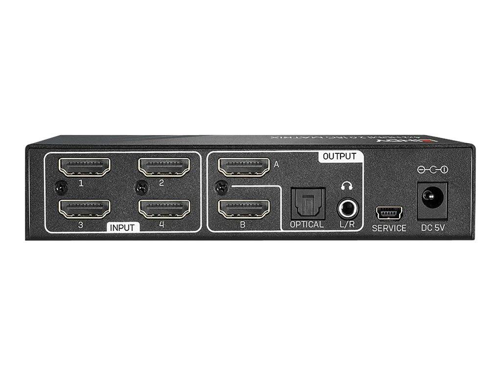 LINDY HDMI-Matrix-Switch 3840 x 2160 Pixel